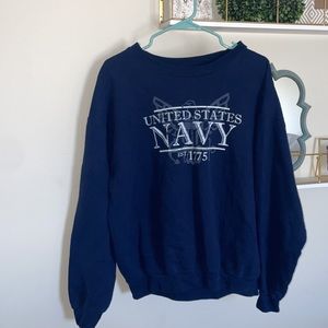 Vintage Navy Sweatshirt